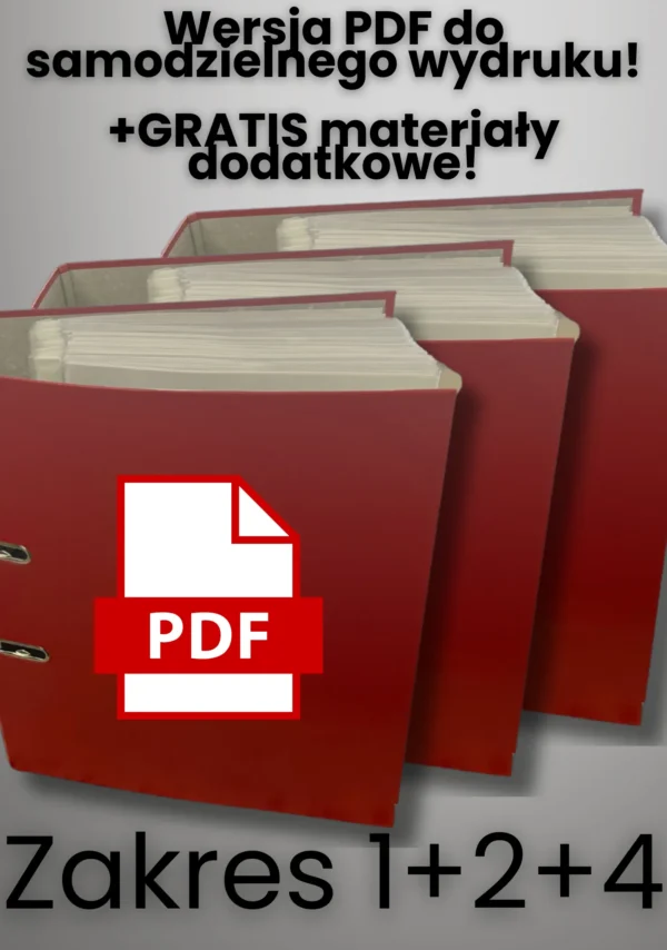 PDF Akty Prawne - Zakres 1+2+4 GRATIS materiały dodatkowe