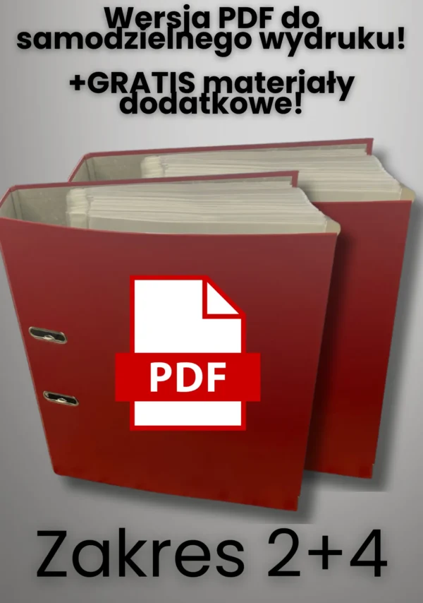 PDF Akty Prawne - Zakres 2+4 GRATIS materiały dodatkowe