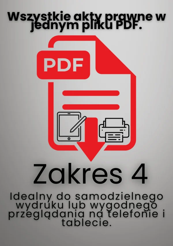 PDF Akty Prawne - Zakres 4 [PROMOCJA!]